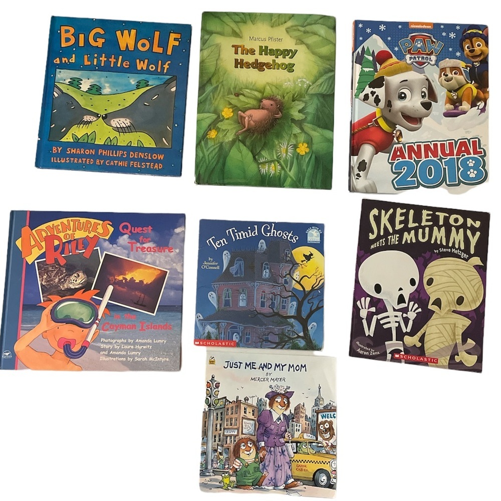 Lot Of 7 Children Storybooks